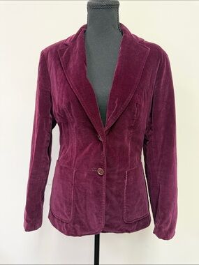 Merci Jr. Vintage Women's Velvet Blazer